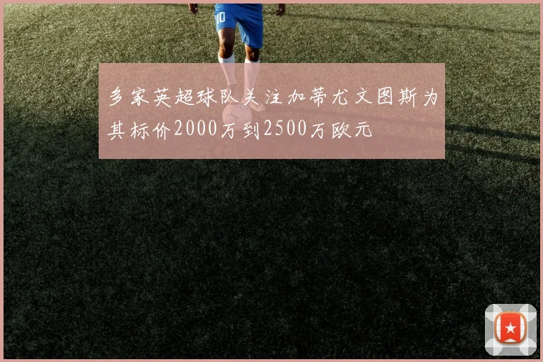 多家英超球队关注加蒂尤文图斯为其标价2000万到2500万欧元